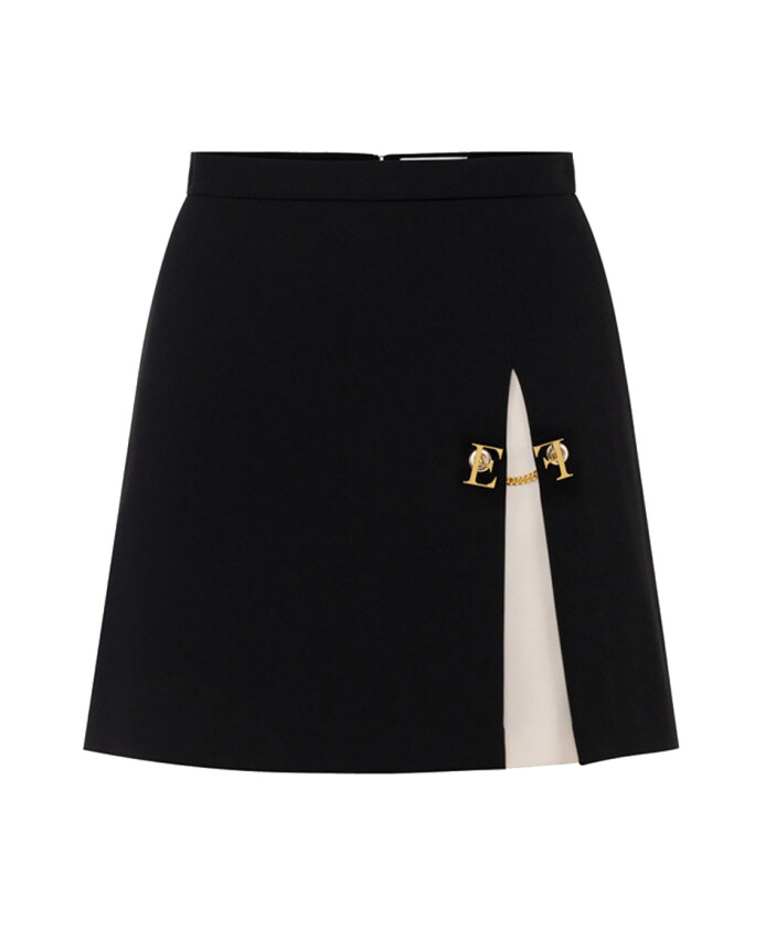 mini-jupe-chic-bicolore-avec-detail-dore