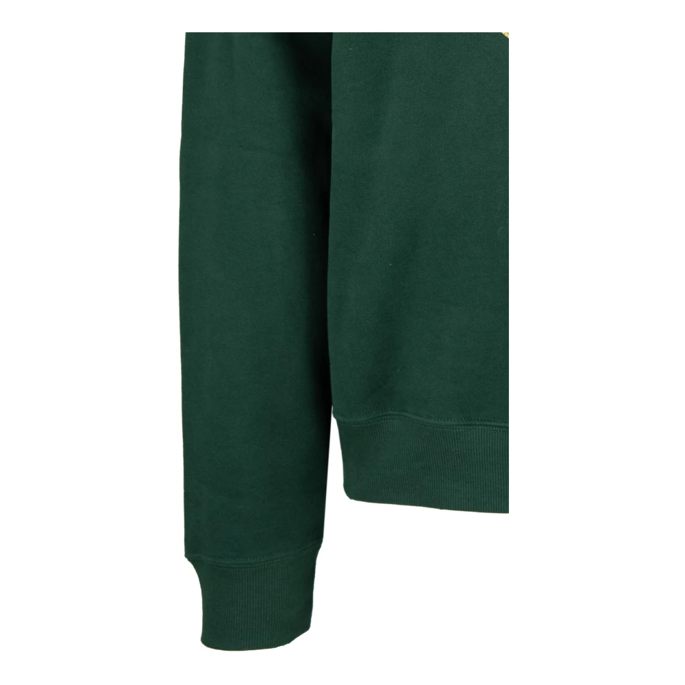 Saint Laurent Pullover Sweatshirt met Merkprint Green Heren