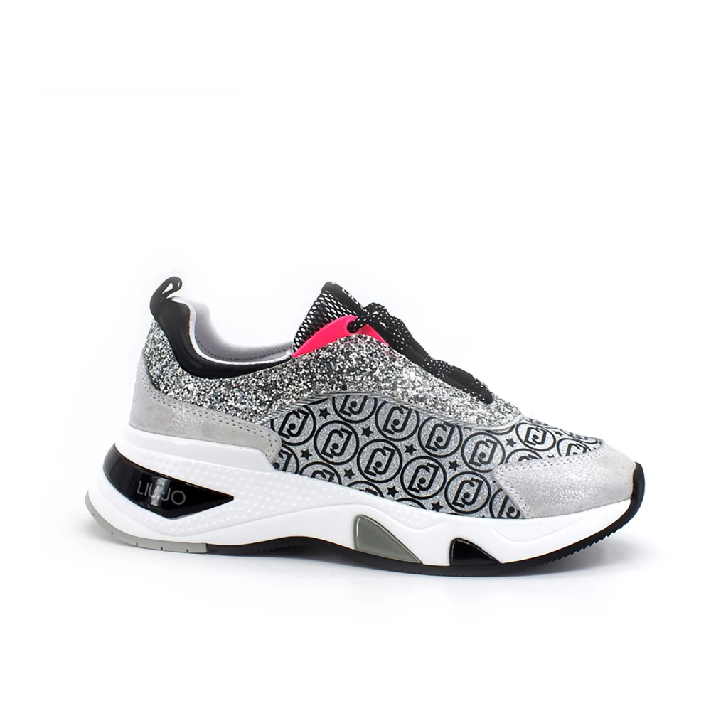 Liu Jo Women's Gray Sneakers, 4 Uk, Trainers