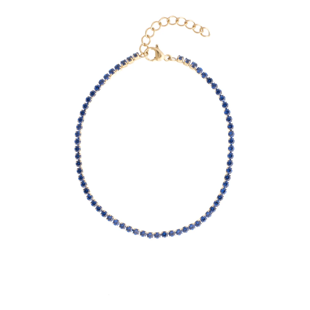 Tennis Chain Bracelet 2 MM Navy Blue