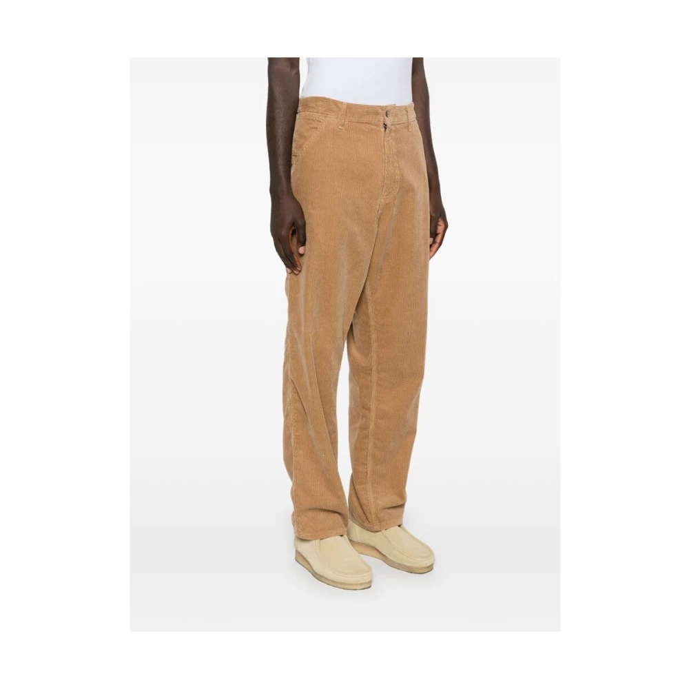 Carhartt WIP Ribfluwelen Butterscotch Broek Brown Heren