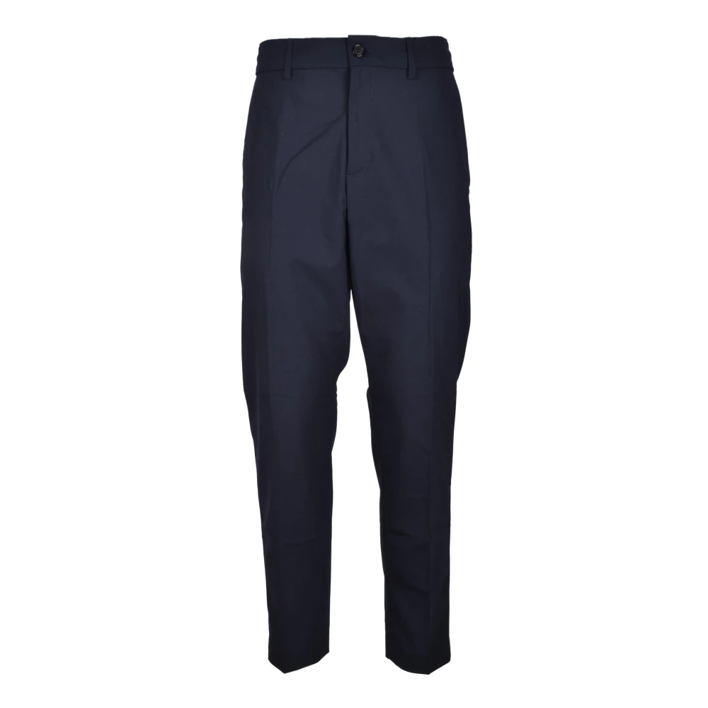 Department Five Elegante Wollen Broek Blue Heren