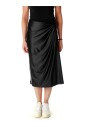 jupe-midi-chintz-drapee-avec-ovale-metallique