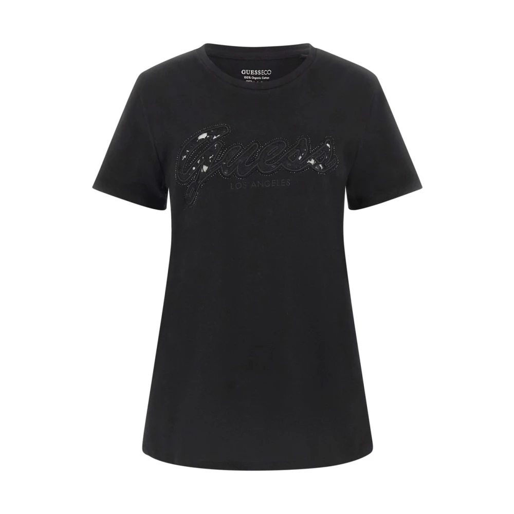 Guess - Tops > T-Shirts - Black - Guess - Modalova