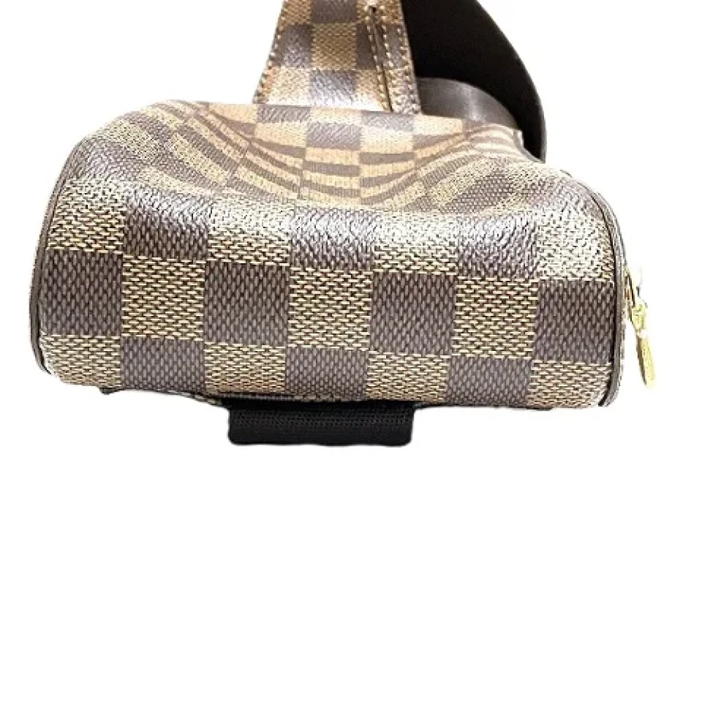 Louis Vuitton Vintage Pre-owned Canvas shoulder-bags Brown Heren