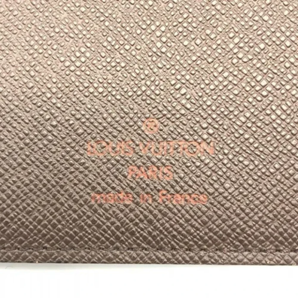 Louis Vuitton Vintage Pre-owned Canvas wallets Brown Dames