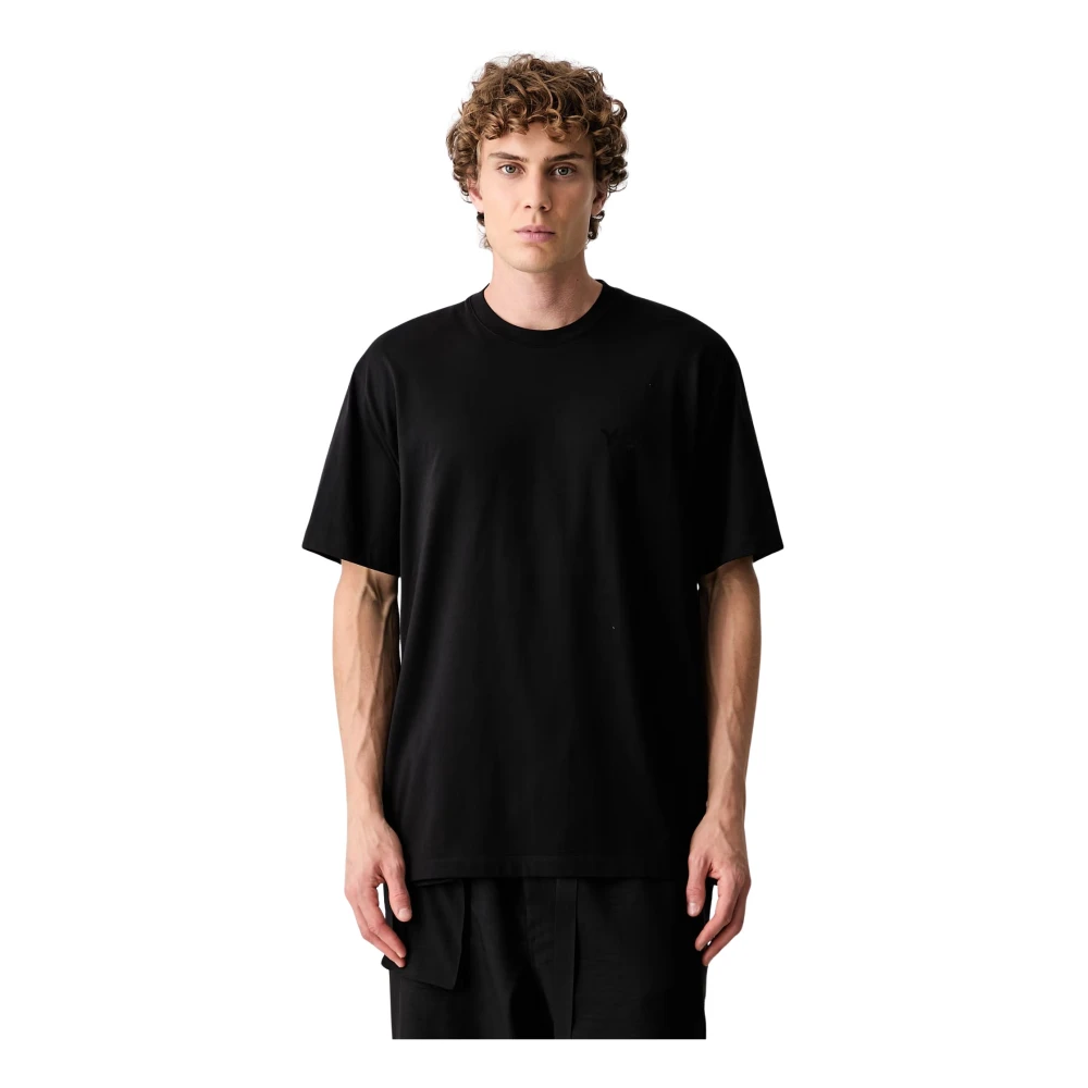 Y-3 Uomo Nero - T-Shirt Manica Corta Regular - Tops - L