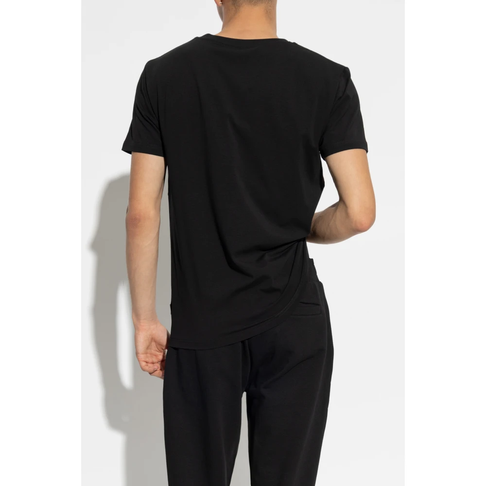 Moschino T-shirt uit de ondergoedcollectie Black Heren