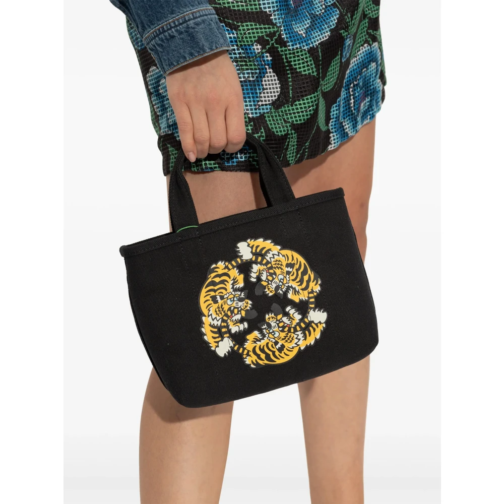 Kenzo Zwarte Stijlvolle Tassen Collectie Black Heren