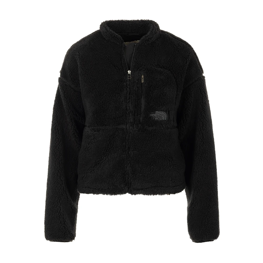 The North Face Zwarte Sweater Extreme Pile Jas Black Dames