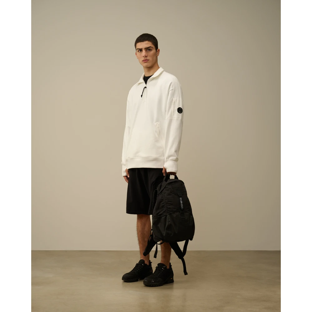 C.P. Company Witte Camioner Sweatshirt White Heren