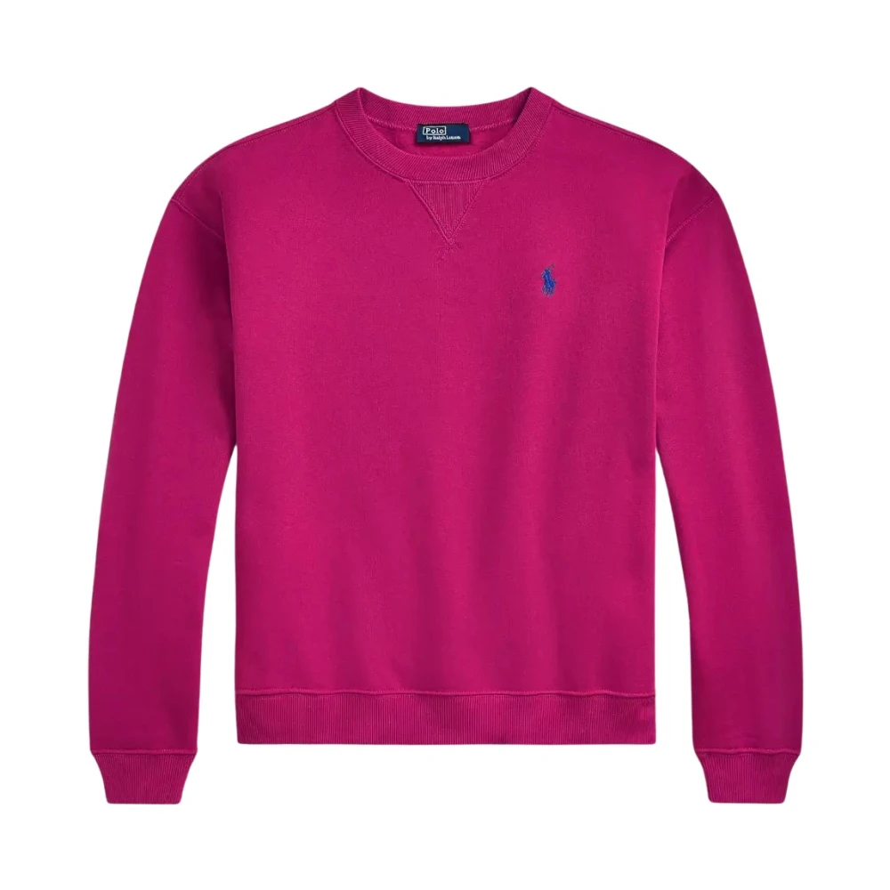 Ralph Lauren Roze sweatshirt met logo Pink Dames