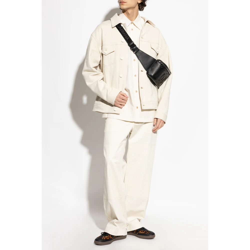 Dolce & Gabbana Overhemd met zakken White Heren