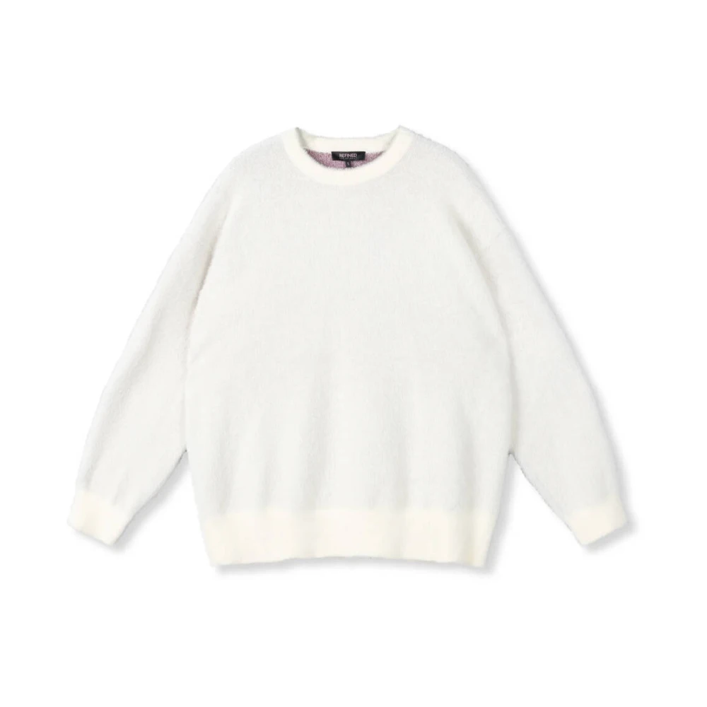 Refined Department Neva Sweater White Dames