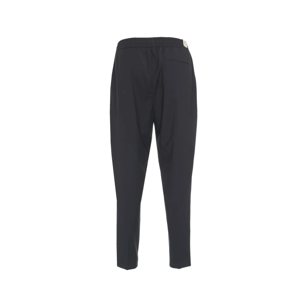 Briglia Blauwe Wol Savoys Broek Blue Heren
