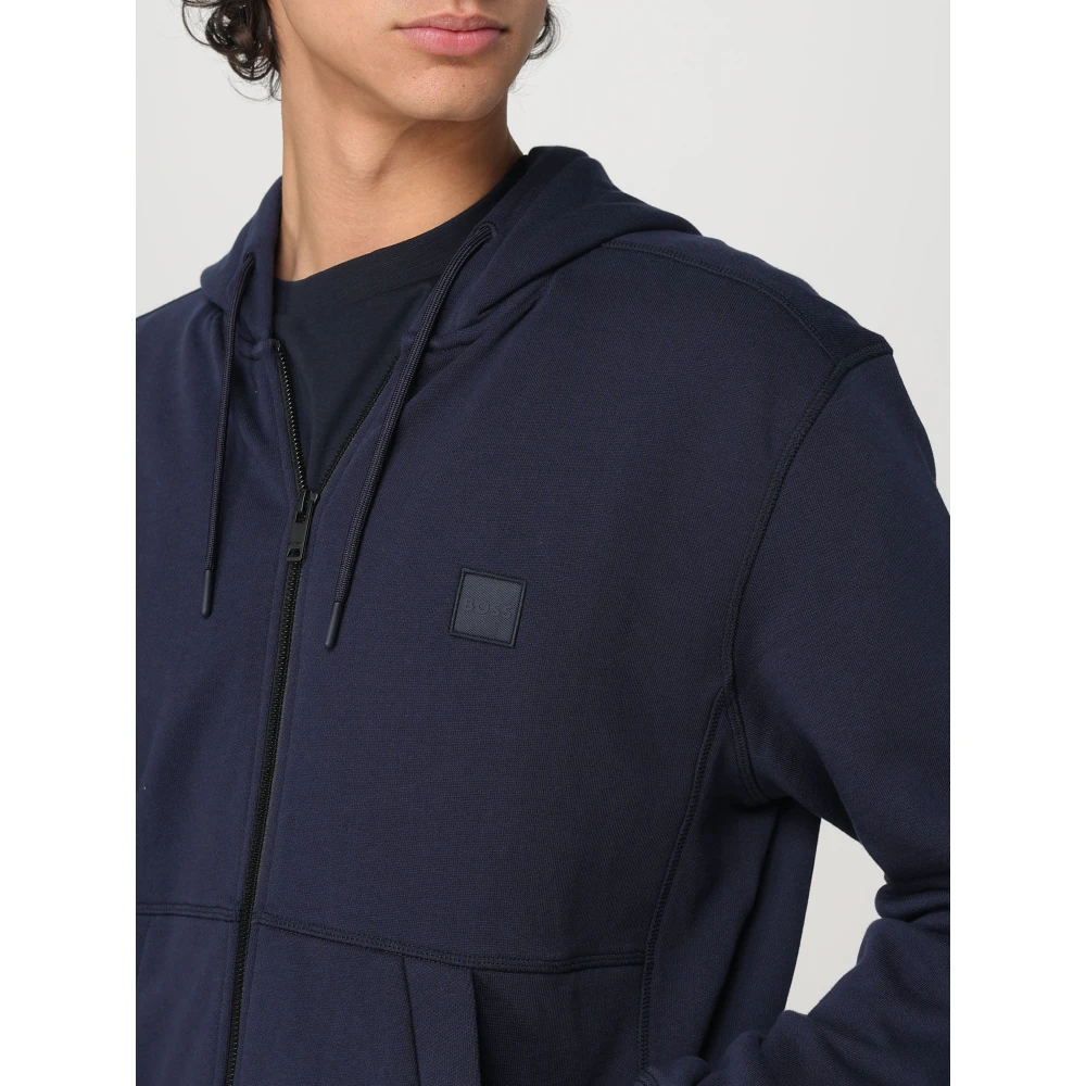 Hugo Boss Stijlvolle Zetalky T-shirt voor mannen Blue Heren