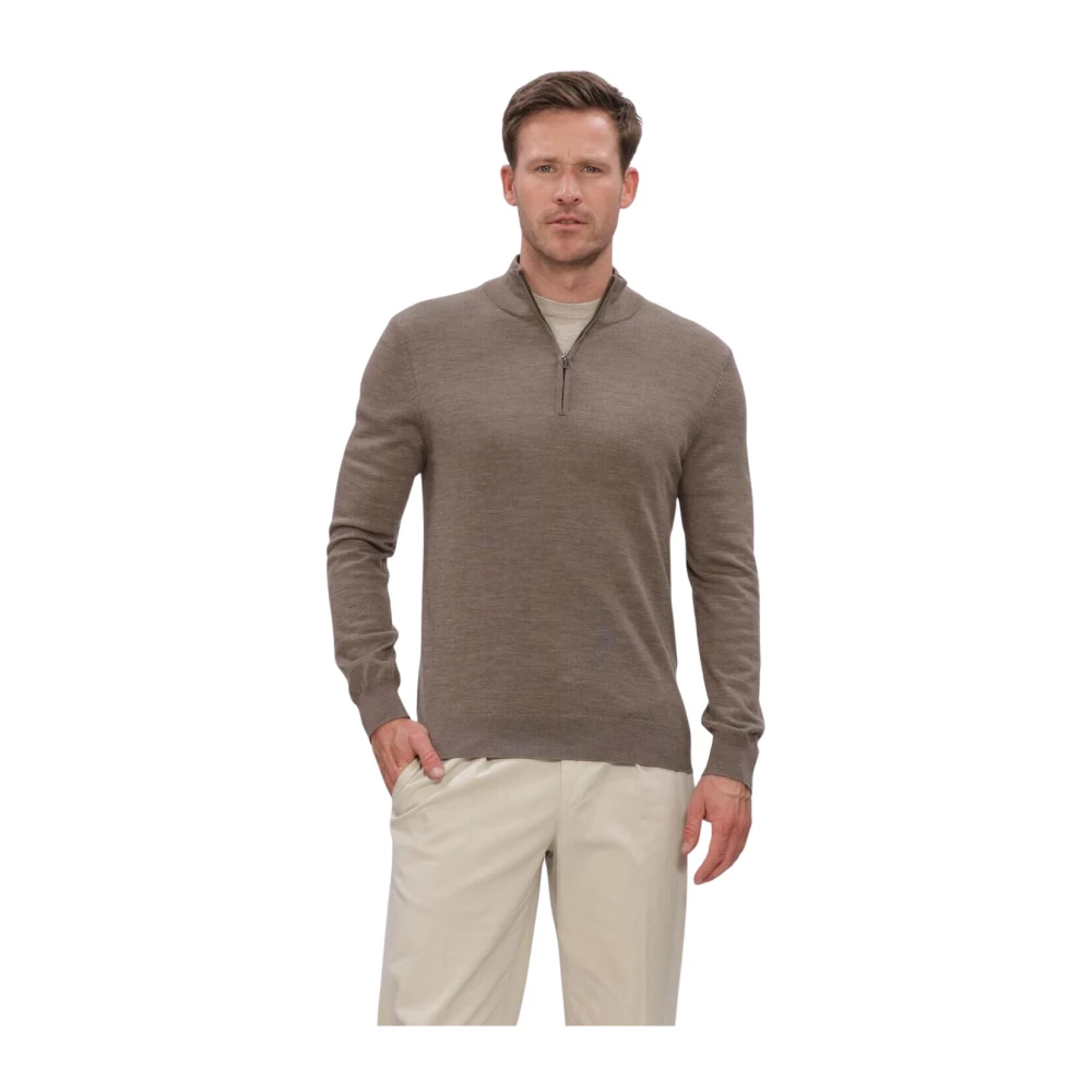 Profuomo, Herren, Pullover, Troyer, Braun, (M) - Bild 5