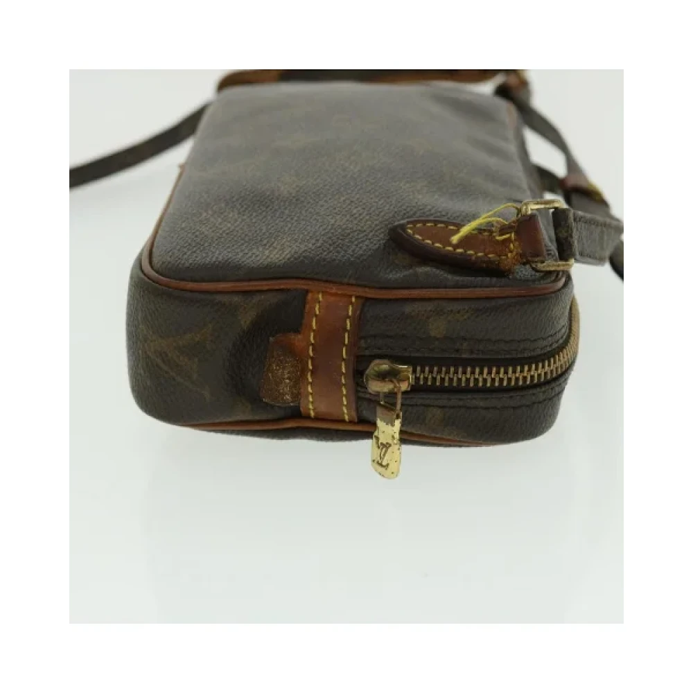 Louis Vuitton Vintage Pre-owned Canvas shoulder-bags Brown Dames