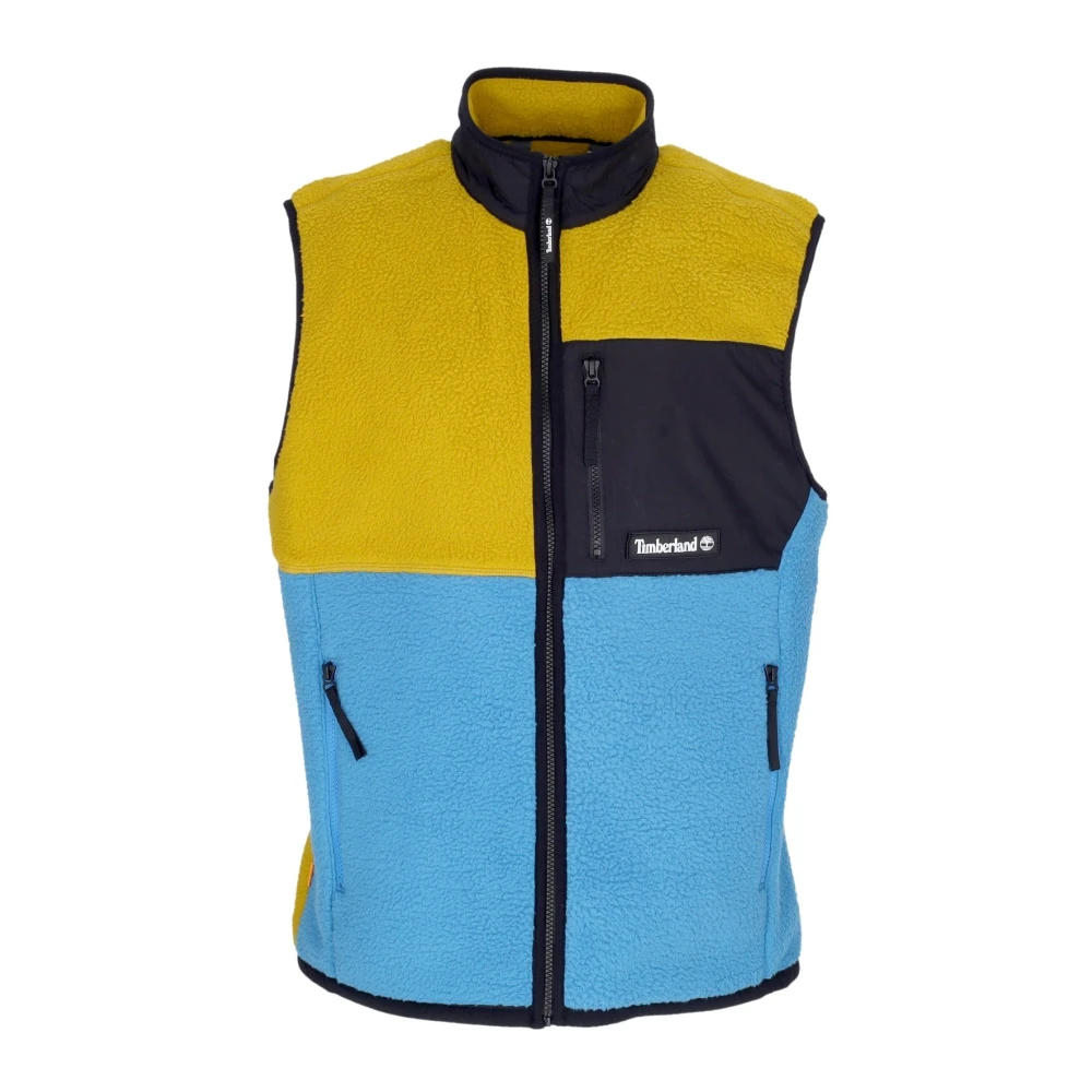 Timberland Sherpa Fleece Vest Golden Palm Multicolor Heren