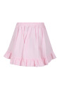 pink-ruffle-skirt-with-logo-embroidery