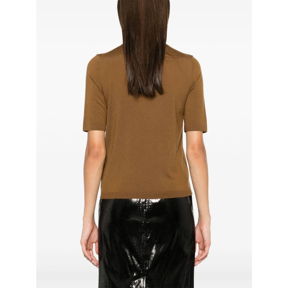 allude Kameel Sweater Brown Dames