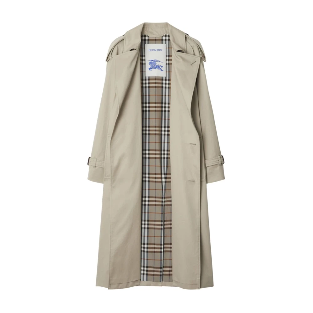 Burberry Stijlvolle Jassen Collectie Beige Dames