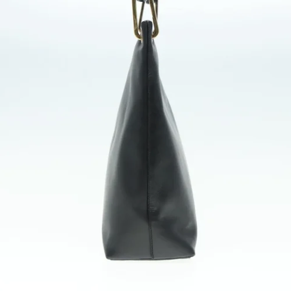 Gucci Vintage Pre-owned Leather shoulder-bags Black Dames