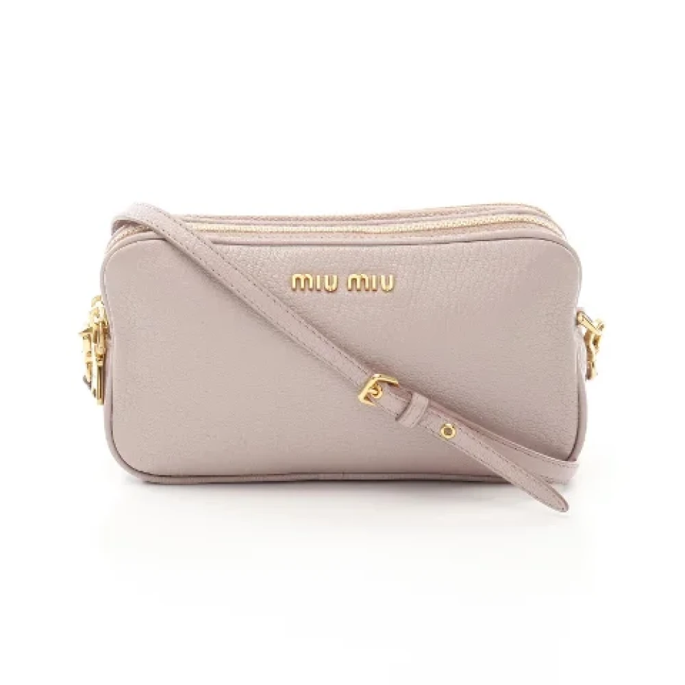 Pre-owned > Pre-owned Bags > Pre-owned Cross Body Bags - - Miu Miu Pre-owned - Modalova