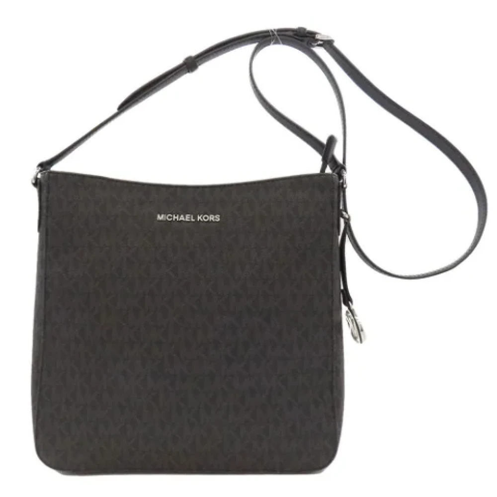 Michael Kors Pre-owned Canvas shoulder-bags Black Dames
