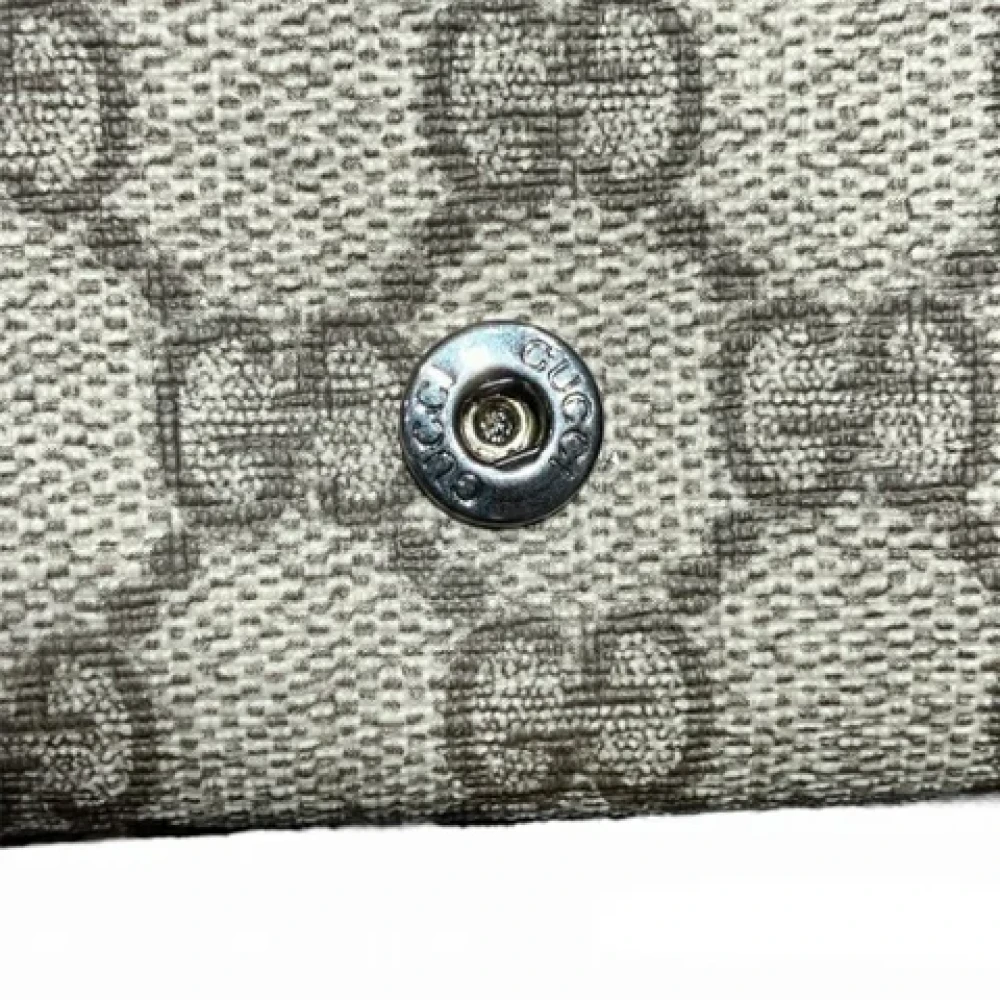 Gucci Vintage Pre-owned Fabric wallets Beige Dames