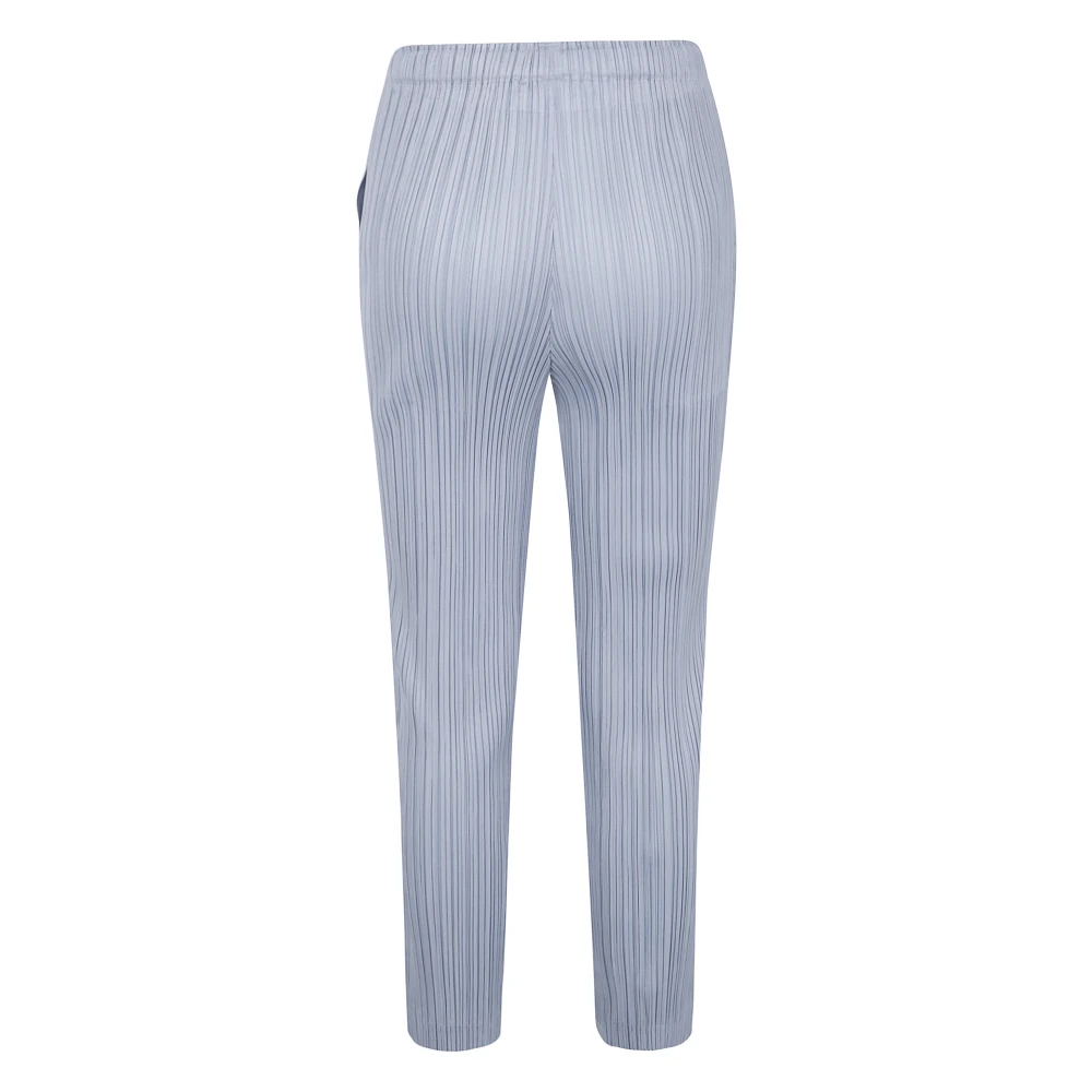 Issey Miyake Broek met dikkere onderkant Blue Dames