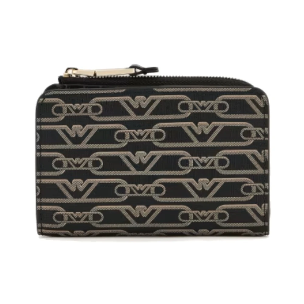 Emporio Armani Femme Noir Accessoires, Taille: One Size Portefeuilles & Porte-Cartes S Par