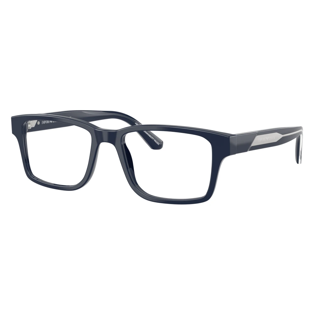 Emporio Armani Glasses, Unisex, 54 Mm, Ea3271 Optical Frame Blue