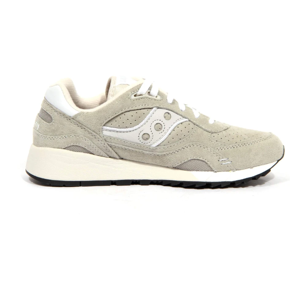 Saucony Men's Gray Shadow 6000 Grey Shoes - Sneakers - 10 Uk - Shoes