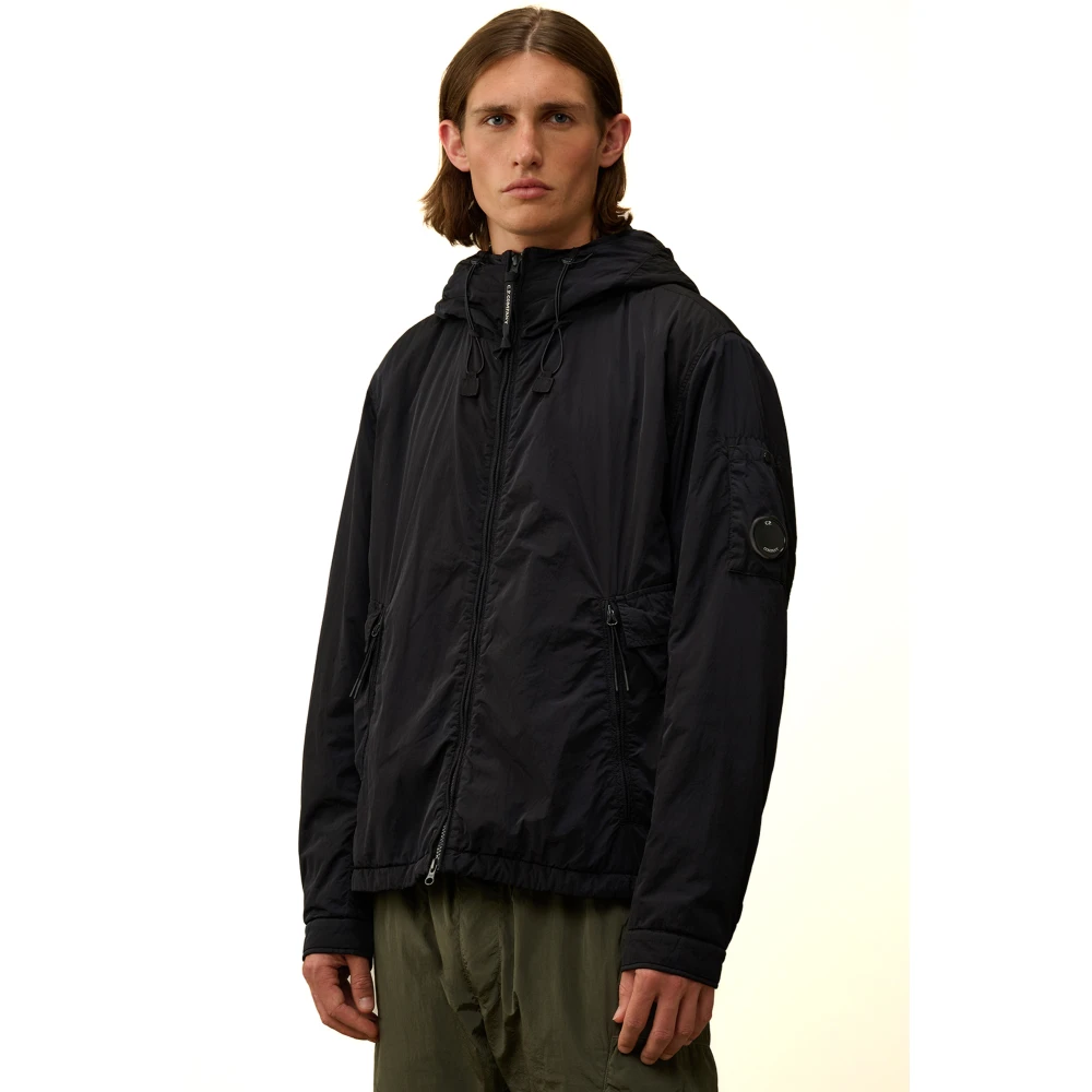 C.P. Company Blue Chrome-R Zip Jas Blue Heren