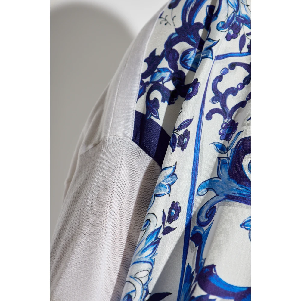 Dolce & Gabbana Zijden blouse Blue Dames