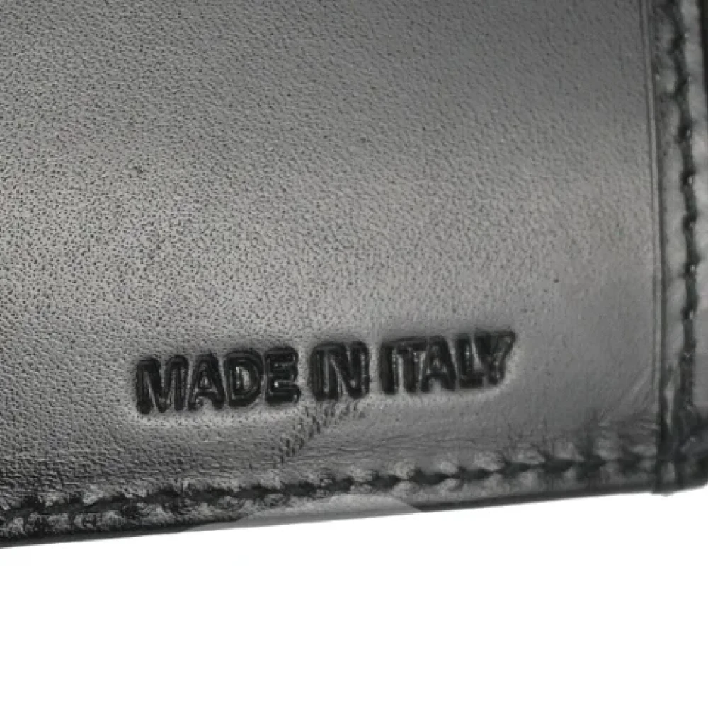 Prada Vintage Pre-owned Fabric wallets Black Dames