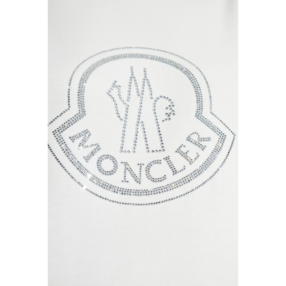 Moncler Oversized trui White Dames