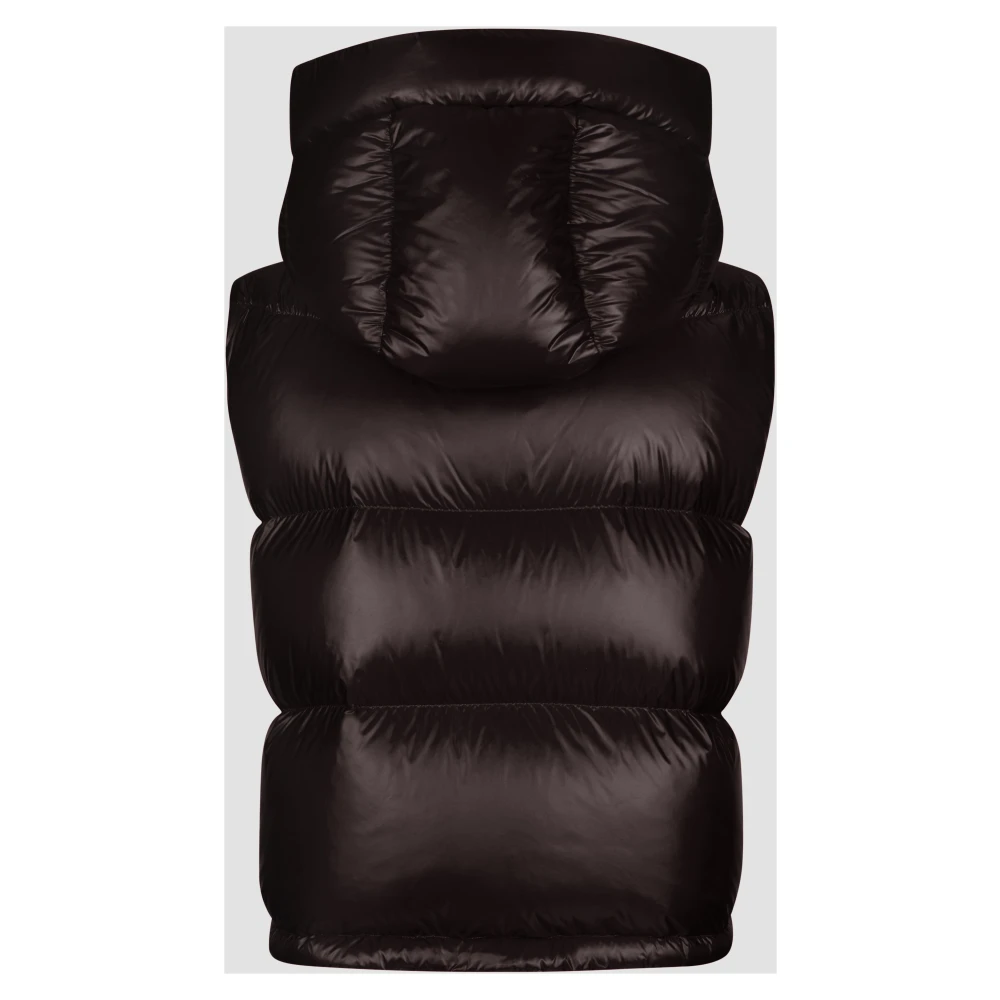 add Donsvest IN Glanzend Nylon Black Dames