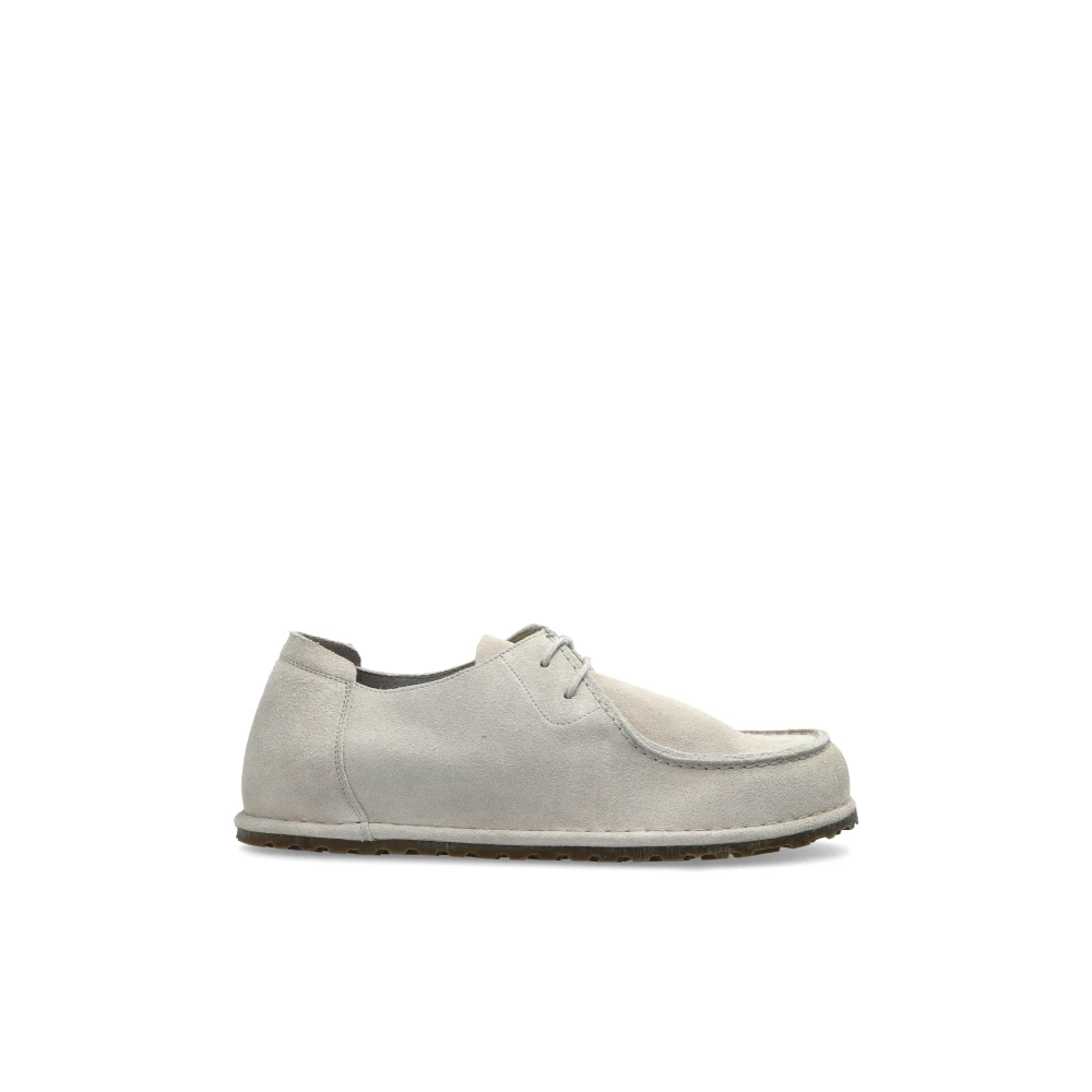 Birkenstock Gray Utti Lace Shoes - Male - Laced Shoes - 10 Uk - Shoes