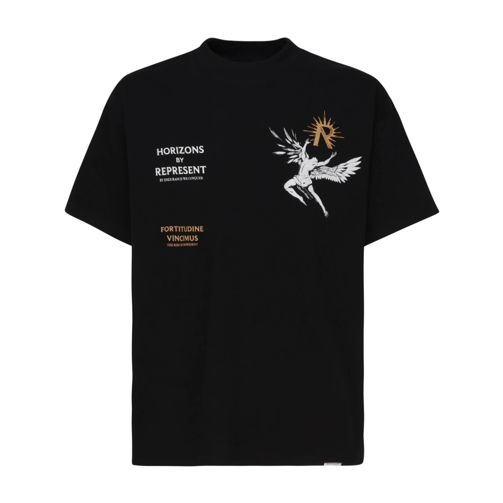 Represent Trendy Giants T-Shirt Mt4025 Black Heren