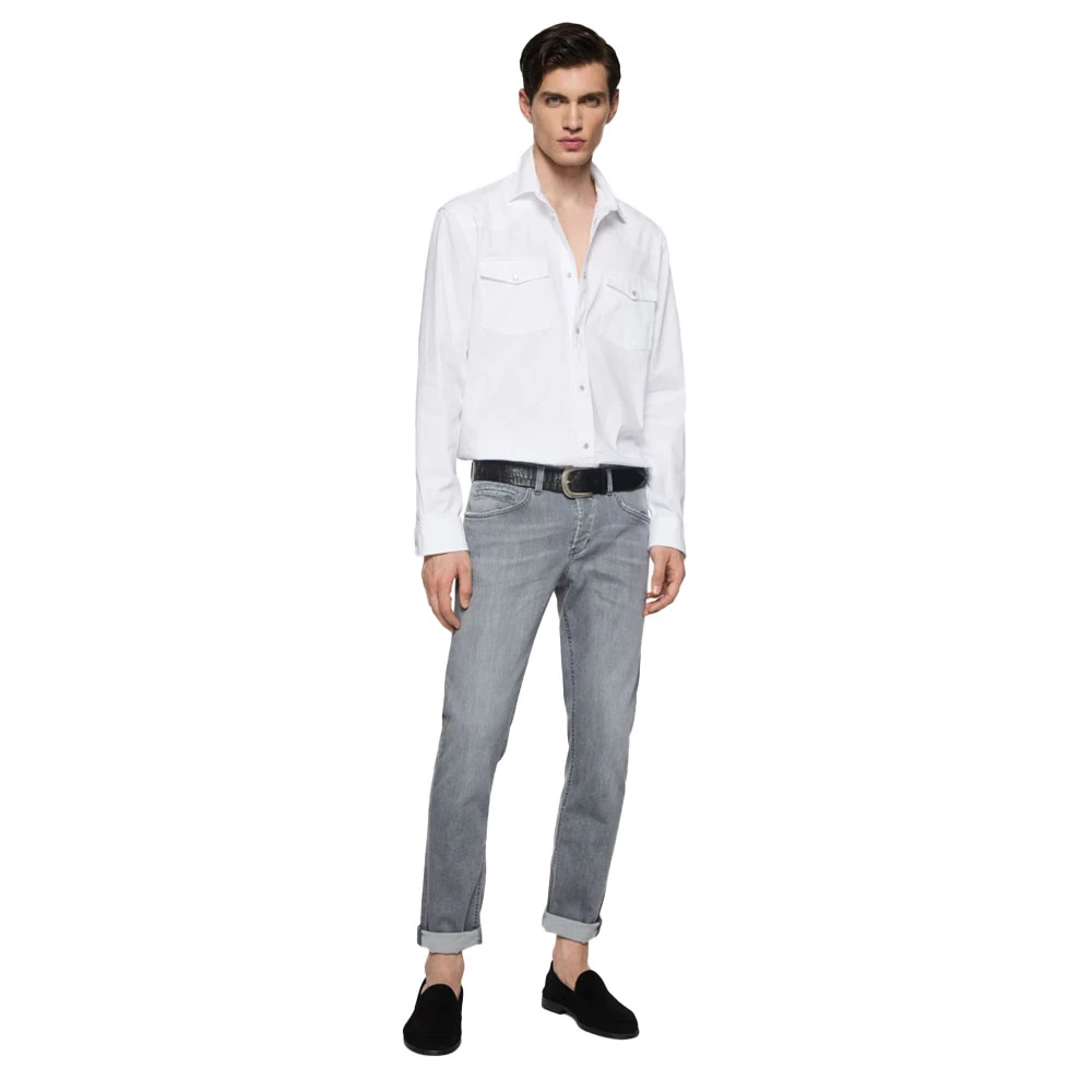 Dondup Skinny Fit George Jeans Gray Heren