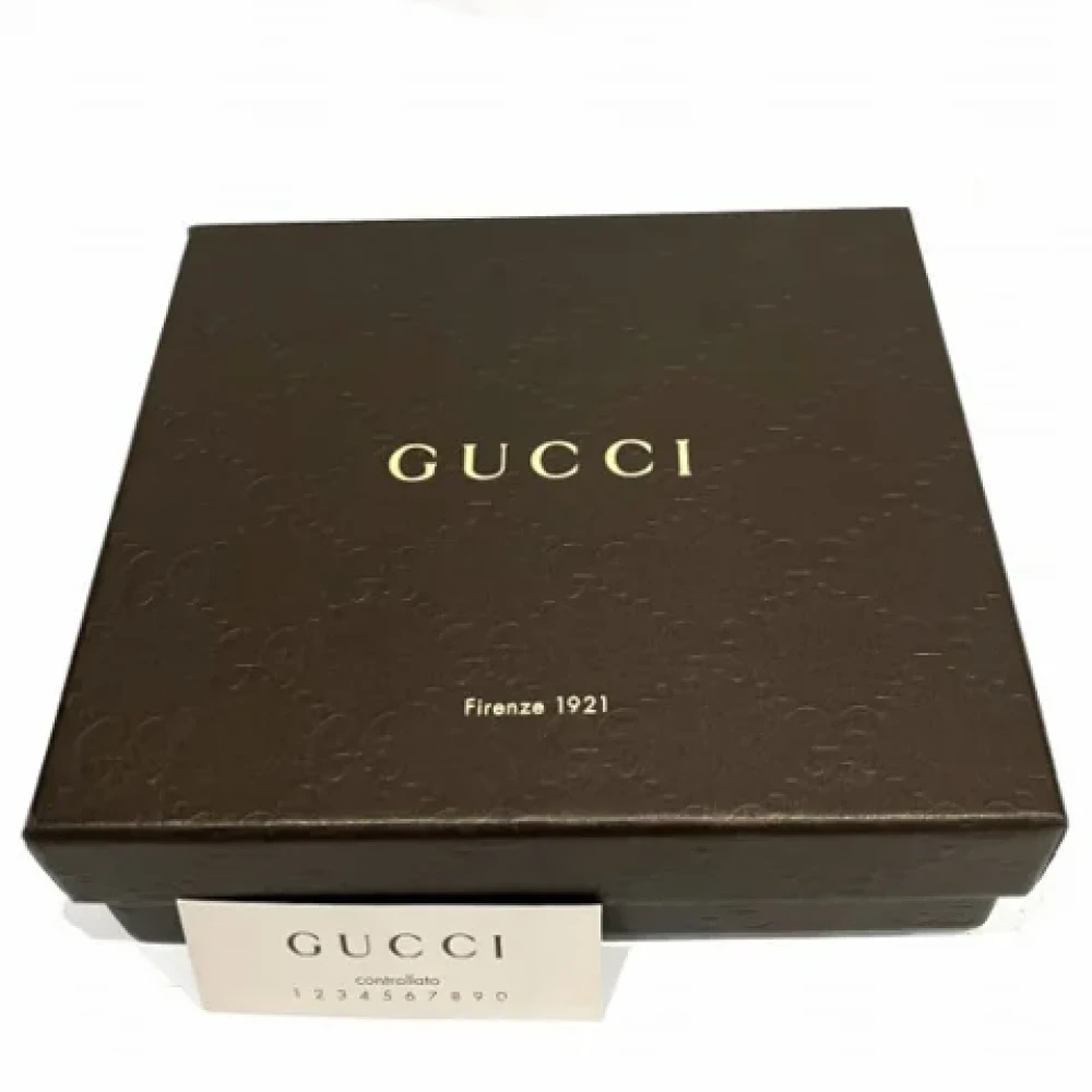 Gucci Vintage Pre-owned Canvas wallets Beige Dames