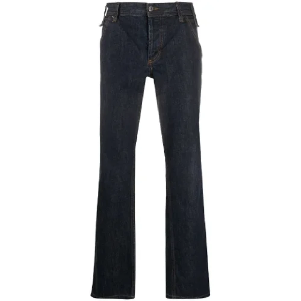 Dolce & Gabbana Pre-owned Cotton jeans Blue Heren