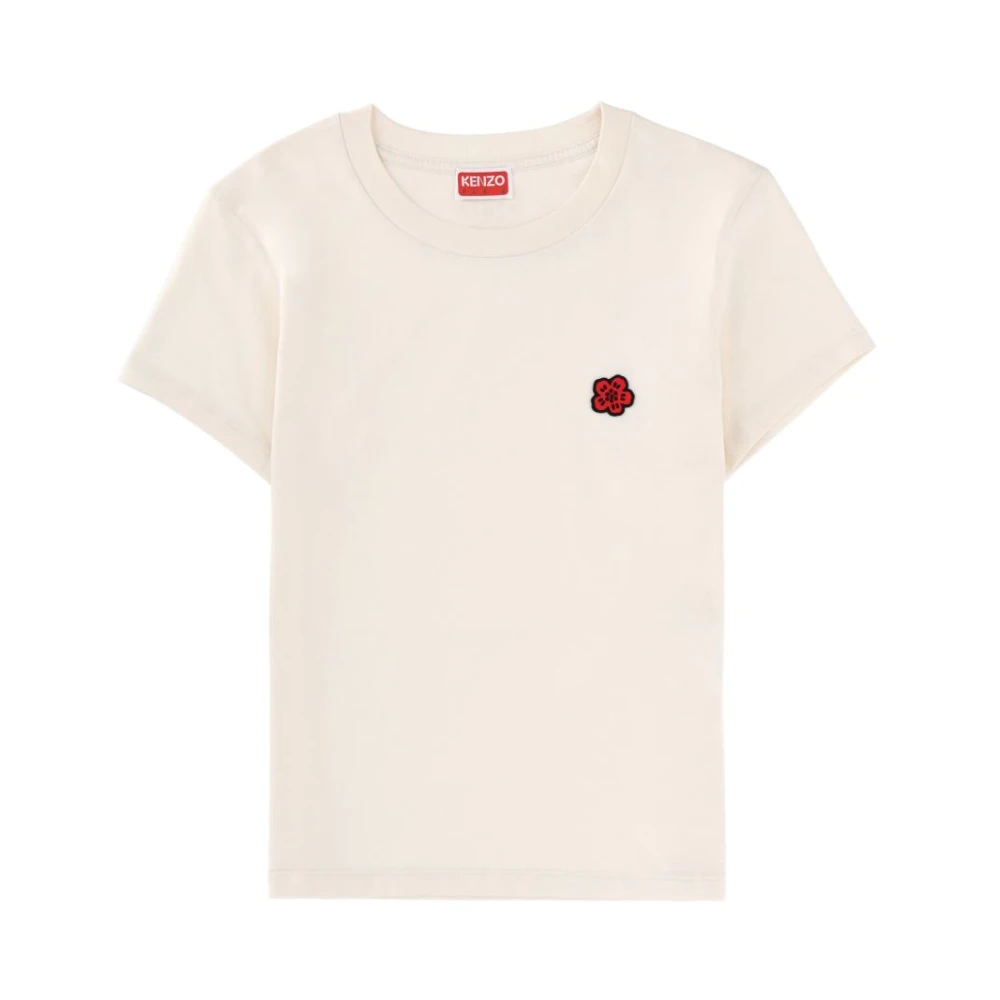 Kenzo Donna Beige Boke Flower T-Shirt
