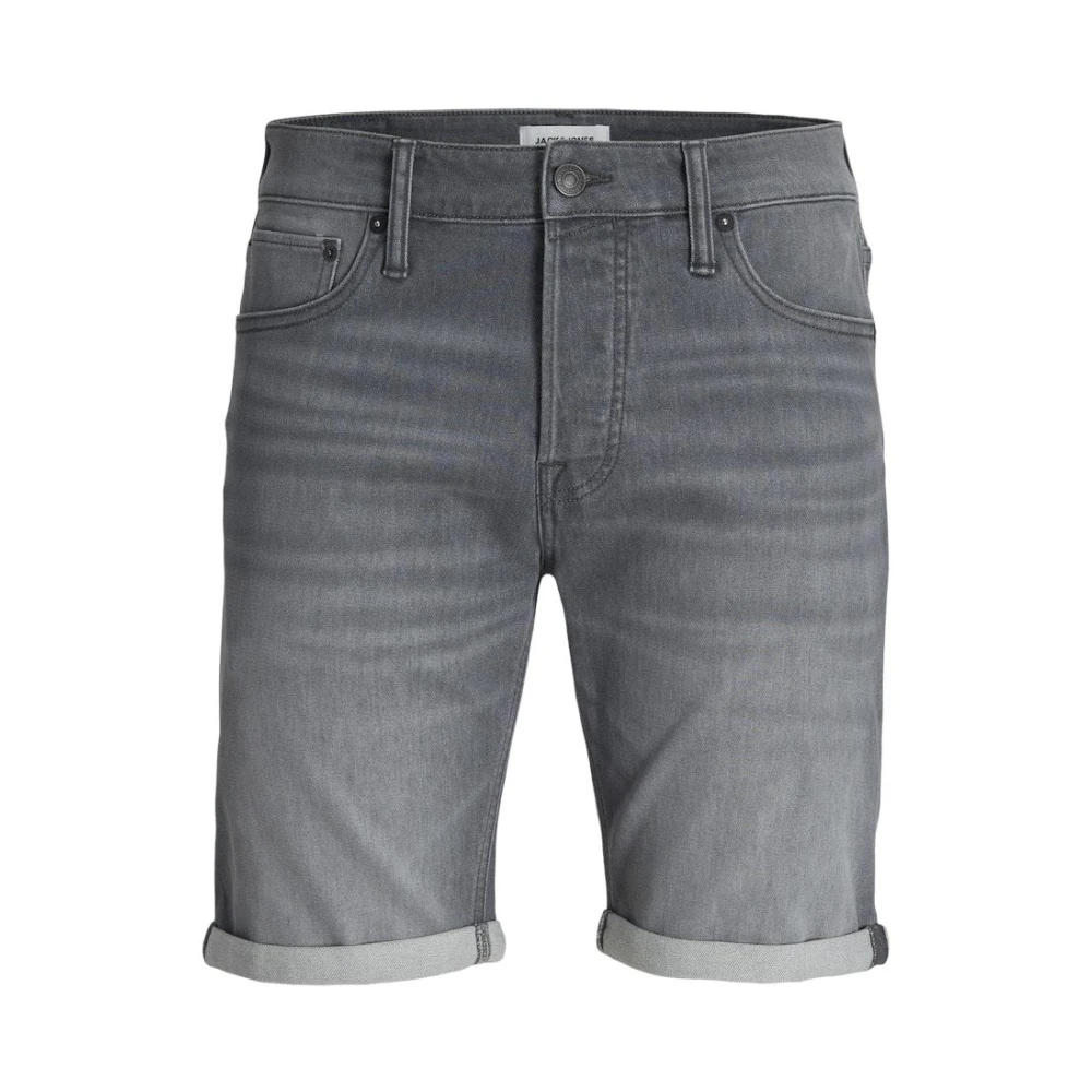 jack & jones Iconische Denim Shorts Gray Heren