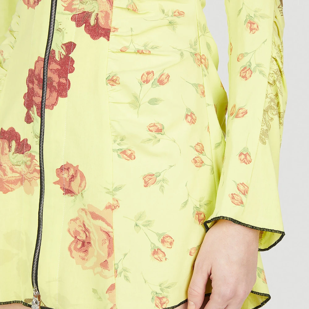 Rave Review Bloemen Mini Jurk Multicolor Dames