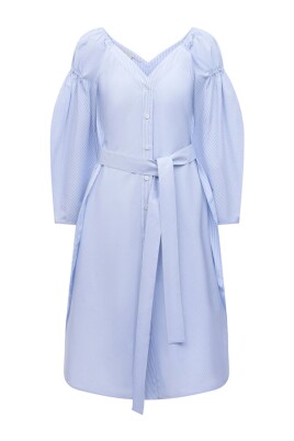 cotton-dress-with-button-closure-and-removable-belt