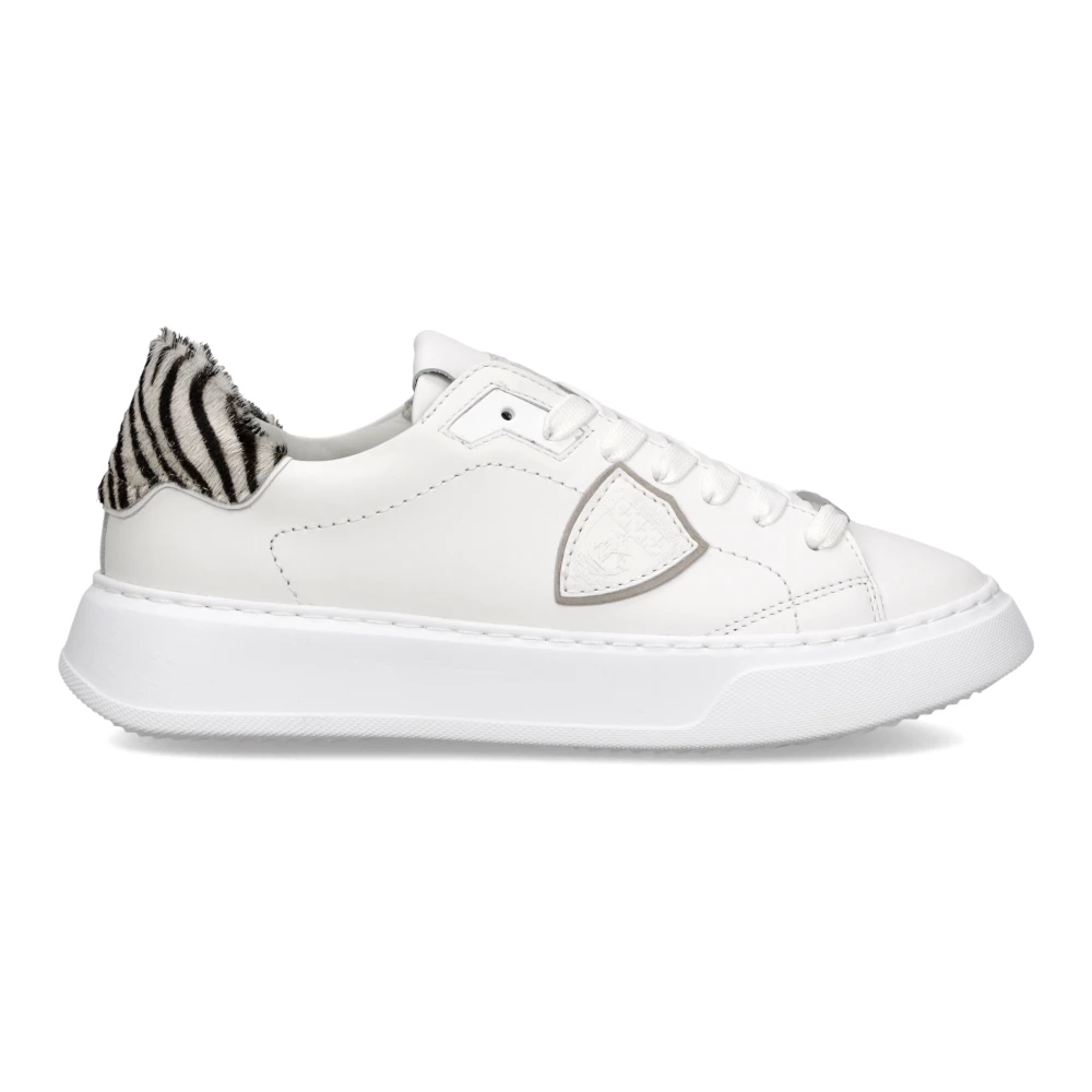 Philippe Model Sneakers Tempel Tennis Dames Schoenen Wit
