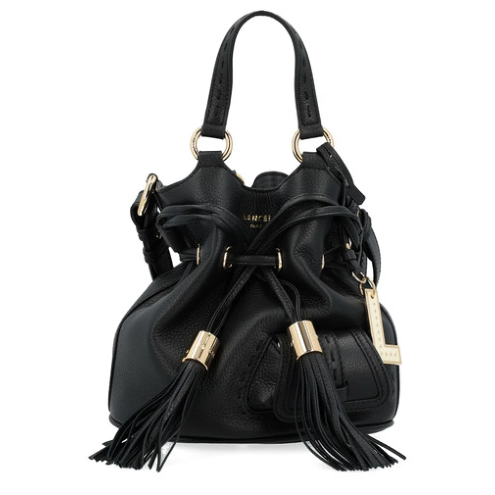 Lancel Stijlvolle Flirt Zwarte Handtas Black Dames